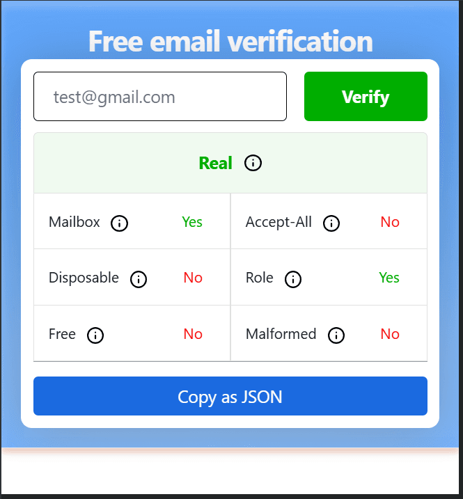 Email Verifier